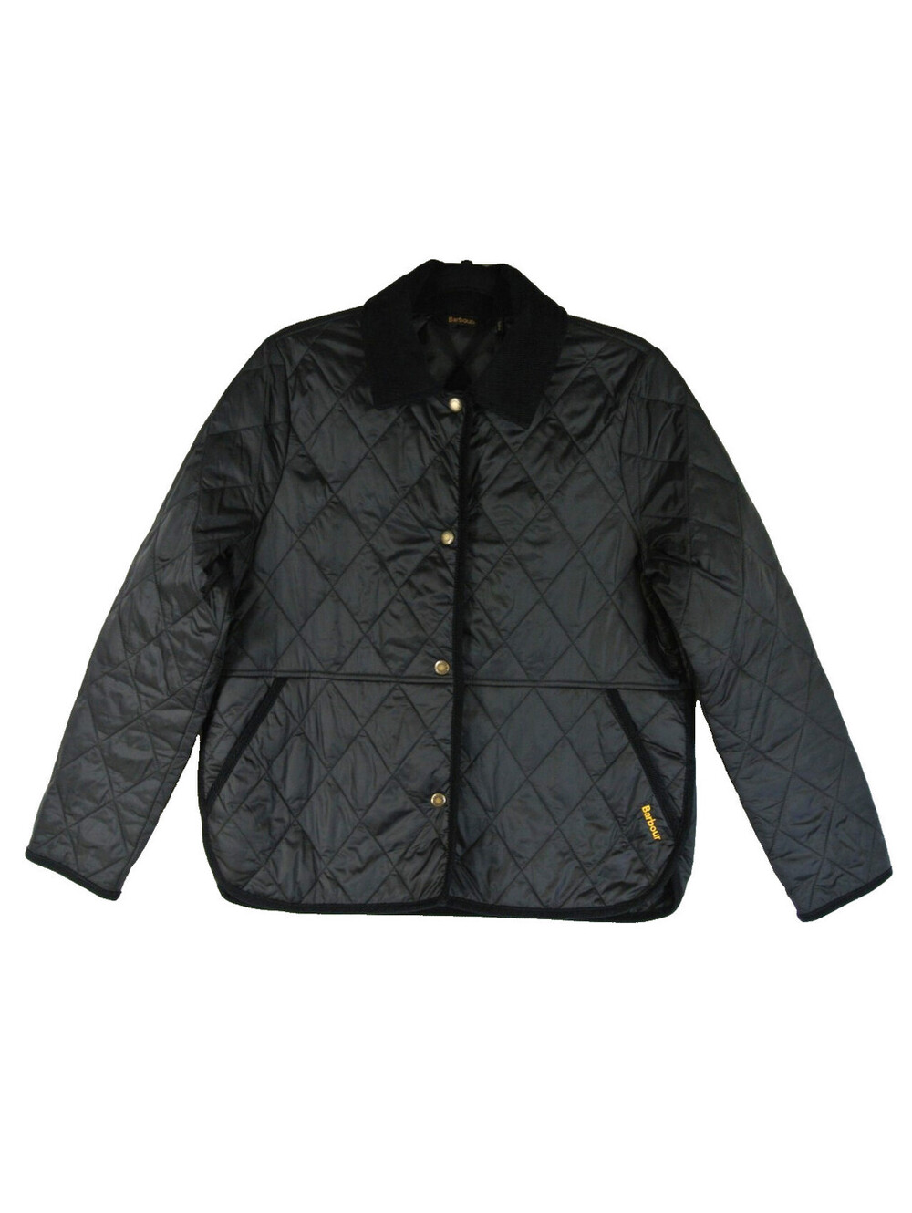 NEW, BARBOUR Clydebank Quilted Jacket  in Black Sz 12 #SJ2619